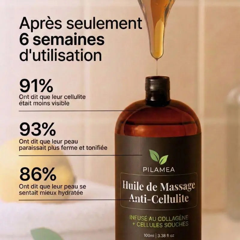 Huile de massage anti-cellulite