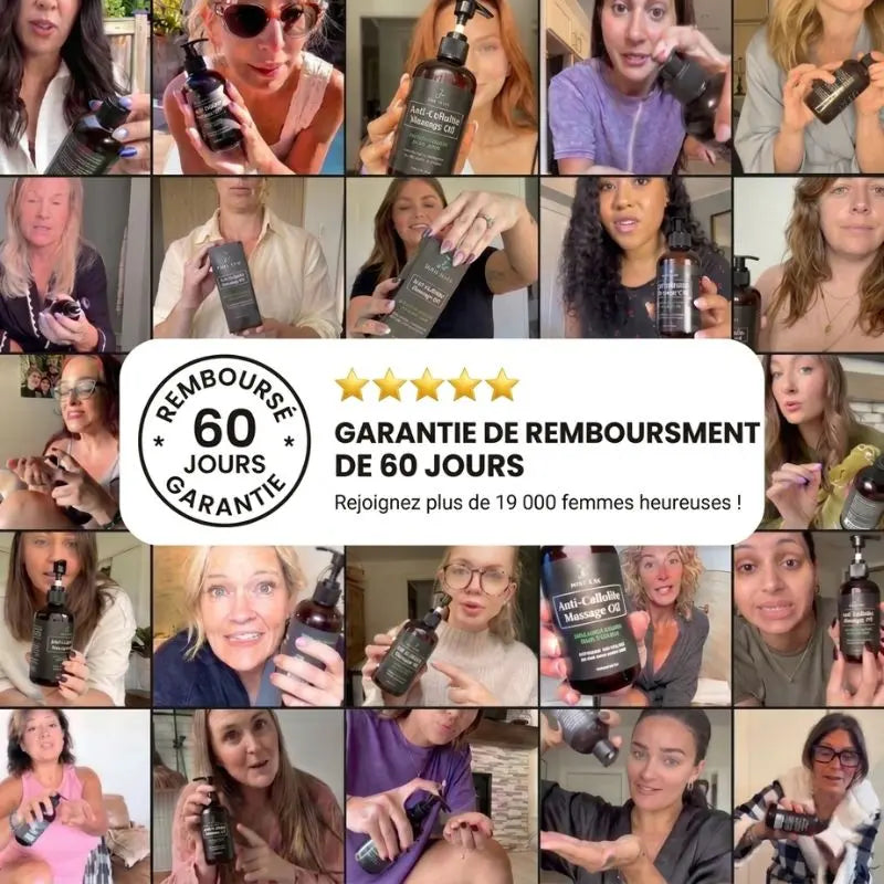 Huile de massage anti-cellulite