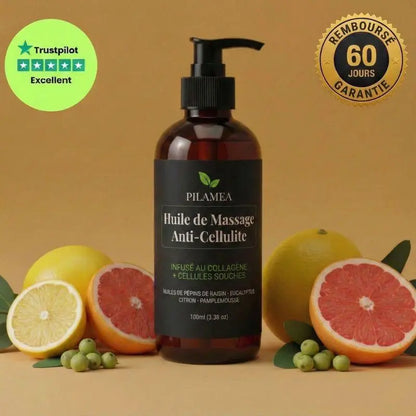 Huile de massage anti-cellulite